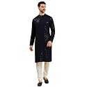Rajubhai Hargovindas Men Chikankari and Sequin Work