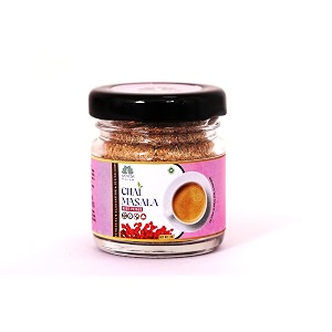 rajveda rose petals classic chai masala-best homemade tea masala powder  100 pure and natural immunity booster original tea masala chai powder real refreshing and healthy mix - 17 grams