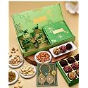 rakhi for brother and bhabhi Dry Fruit Gift Pack with Premium Artisanal Laddoo Sweets bhaiya bhabhi rakhi set with sweets rakhi for brother and bhabhi combo bhai bhabhi rakhi set