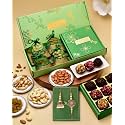 Rakhi for brother and bhabhi with sweets Dry Fruit Gift Pack with Premium Artisanal Laddoo Sweets bhaiya bhabhi rakhi set rakhi for brother and bhabhi combo bhai bhabhi rakhi set