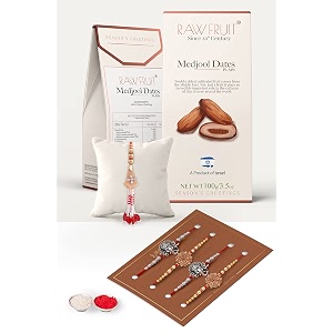 rakhi combo rakhi for brother with gift combo set dry fruit gift pack premium dates 400grams rakshabandhan gift for bhaiya bhabhi rakhi hamper dry fruit combo pack rakhi with dry fruits dates