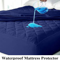 rakhi home décor Double Size Fitted Micro Breathable, Stretchable, Waterproof Mattress Cover