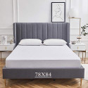 rakhi home décor King Size Fitted Terry Cotton Breathable, Stretchable, Waterproof Mattress Cover