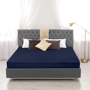 rakhi home dcor queen size fitted micro breathable stretchable waterproof mattress cover