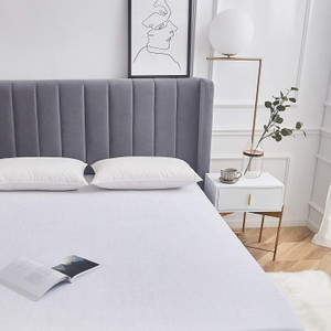rakhi home dcor single size fitted terry cotton breathable stretchable waterproof mattress cover