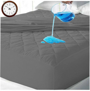 rakhi home dcor single size fitted micro breathable stretchable waterproof mattress cover