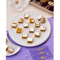 Rakhi With Sweet Rakhi Pack Of 3 Rakhi For Brother With Sweets Rakhi Gift Set Rakhi With Sweets For Brother Rakhi With Sweets Rakhi For Brother Mohan Thal Sweets 400G Trinity Rakhi Set Of 3