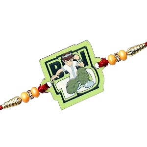 cartoon plated rakhi for kida rakhi set of 1