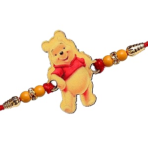 cartoon plated rakhi for kida rakhi set of 1