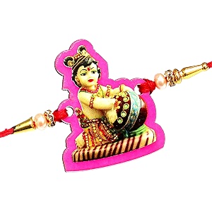cartoon plated rakhi for kida rakhi set of 1