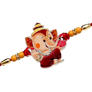 cartoon plated rakhi for kida rakhi set of 1