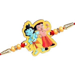 cartoon plated rakhi for kida rakhi set of 1