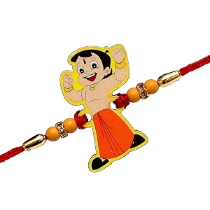 rakhimall-cartoon plated rakhi for kida rakhi set of 1