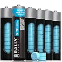 Rally Energy Caffeine Mints, 60milligram Caffeine, Instant Energy, Fresh Breath Caffeinated Minty Candy, 0 Sugar, Natural Wintergreen Flavor (6 Packs, 60 Mints)