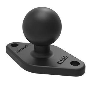 ram mounts ram-b-238 ram 24334 x 13134 diamond base with 134 ball