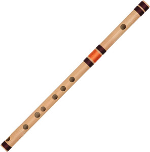 ram raj flute musical instrument for beginners c scale bamboo bansuri 19 inch bamboo flute 48 cm