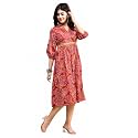 Rama39s Women39s Printed Cotton One Piece Dress