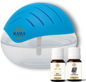 Rama Emporium Golden Aura, Unsolver Mystery Diffuser Set Portable 3-in-1 Air Purifier, Aroma Diffuser & Air Humidifier with 1500ml Water Tank