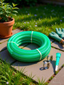 RAMA PIPE 3/4 inch braided 3 layered pipe heavy duty durable flexible Hose Pipe (20 m)