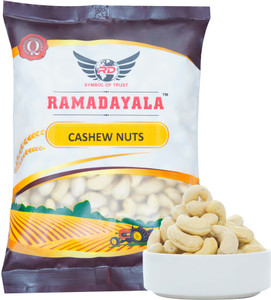 ramadayala 100 pure natural whole cashew nuts 500 gms nutritious  delicious whole kaju cashews 1 x 500 g