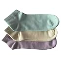 Rambutan Comfort Seam Rayon from Bamboo Ankle Socks, Youth &amp; Adult, 3 Pack