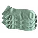 Rambutan Comfort Seam Rayon from Bamboo Ankle Socks, Youth & Adult, 3 Pack
