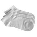 Rambutan Comfort Seam Rayon from Bamboo Ankle Socks, Youth &amp; Adult, 3 Pack