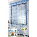 Ramcha Heart String Curtain 3.5 X 6.5 Feet - 1 Piece (Light Pink)