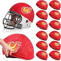 Ramede 12 Pcs Football Helmet Scrimmage Cover