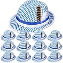 Ramede 12 Pcs German Oktoberfest Costume Hat for Men Women