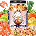 Ramen Toppings, Dehydrated Freeze Dried Seafood &amp; Vegetable Mix, 10.58 OZ