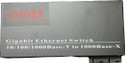 RAMEX 10/100/1000 Ethernet To Fiber Media Converter 8 RJ45 2 Fiber Unmanaged 8 Ports 1000 Mbps Unmanaged Network Switch
