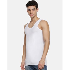 RAMRAJ COTTON Mens Comfort Combed Cotton Sleeveless