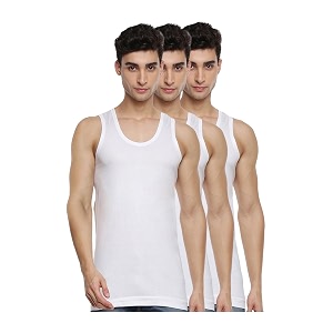 RAMRAJ COTTON Mens Comfort Combed Cotton Sleeveless
