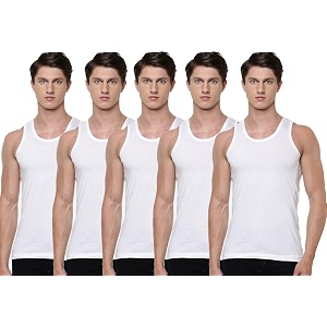 RAMRAJ COTTON Mens Comfort Combed Cotton Sleeveless