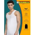 RAMRAJ COTTON Men39s White Inner VestBanian 