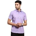 RAMRAJ COTTON Men Cotton Solid Half Sleeve