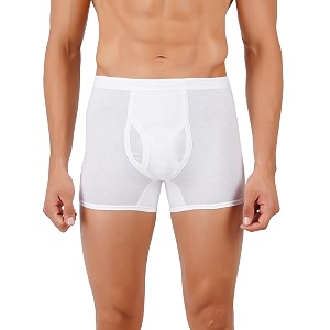RAMRAJ COTTON Men Fine Jersy White Pocket
