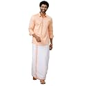 RAMRAJ COTTON Men Full Sleeve Solid Shirt