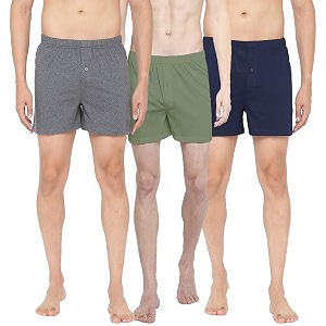 RAMRAJ COTTON Men Knitted Real Relax Without
