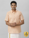 Ramraj Cotton Men Regular Fit Solid Spread
