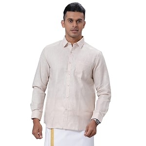 ramraj cotton men39s solid regular fit shirt