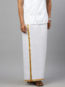 Ramraj Cotton Single Layer White with 34