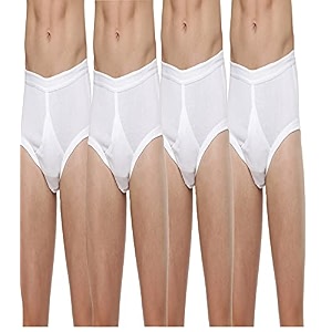 RAMRAJ COTTON Men Pack Of 4 Solid