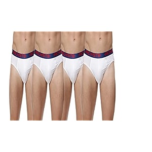 RAMRAJ COTTON Men Pack Of 4 Solid
