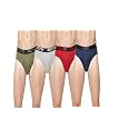 RAMRAJ COTTON Men Pack Of 4 Solid