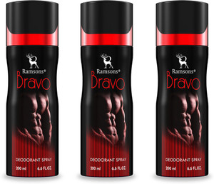 RAMSONS Bravo Deodorant Spray - For Men