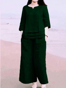 Ramyka Top Palazzos Co-ords Set