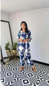 Ramyka Top Palazzos Co-ords Set
