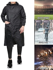 rancard solid men raincoat